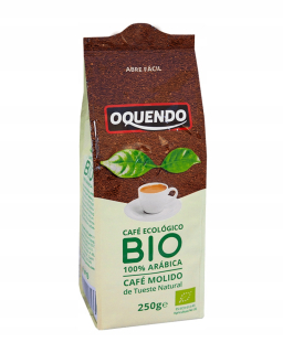 Káva mletá -  Mletá káva OQUENDO BIO 100% ARABICA 250g