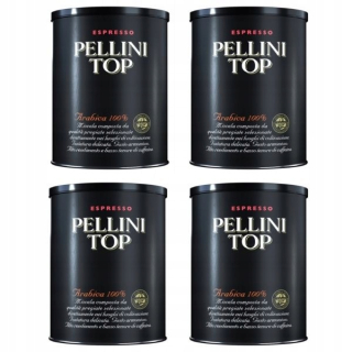 Káva mletá - Mletá káva PELLINI TOP 4X 250G - CAN