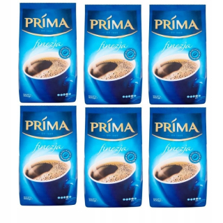 Káva mletá - Mleté kávy Prima 6x500 g 14.16 ks