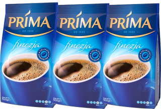 Káva mletá -  Mletá káva prima finezja 500g balíček 3ks