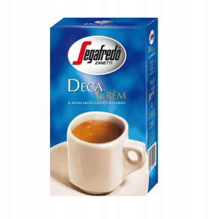 Káva bez kofeínu - Mletá káva Segafredo Deca Crem bez kofeínu 250g