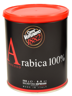 Káva mletá - Mletá káva Vergnano Espresso plechovka 250g
