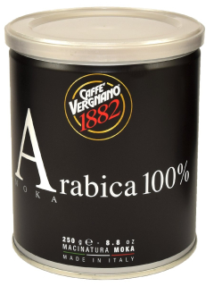 Káva mletá - Mletá káva Vergnano Moka plechovka 250g