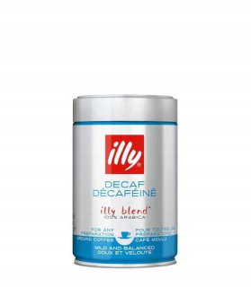 Káva bez kofeínu -  Mletá káva bez kofeínu Illy Decaffeinato 250 g