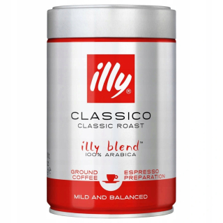 Káva mletá - Mletá káva Illy espresso 250g