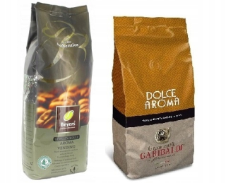 Instantná káva - Mletá káva + kávové zrná 2 kg
