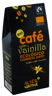 Káva mletá -  Mleté kávy s Vanilkou Bio 125 g Alternativa