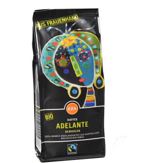 Káva mletá -  Organická káva Adelante mletá 250g Bio / spravodlivá