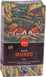 Káva mletá - Organická káva Mundo Edel Mielona 500g Fairtrade
