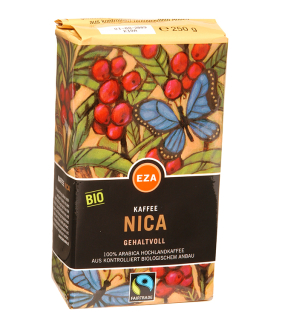Káva mletá -  Organická káva mletá 250g Fairtrade