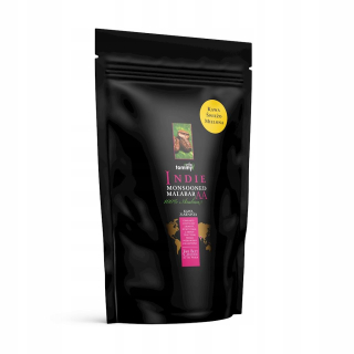 Káva mletá - India Monsooned Malabar pražená káva AA 1kg mletá