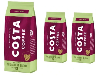 Káva mletá - Káva Pečená Mielona Costa Coffee Bright Blend
