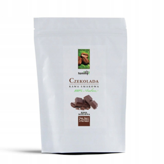 Káva mletá - Pečená káva Ochutaná mlieko čokoláda 250g zem
