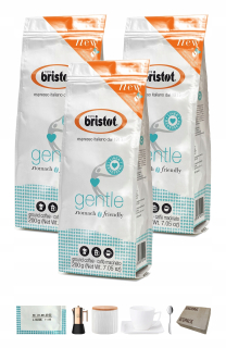 Káva mletá - Stuba Friendly Coffee Gentle 3pak + kávovar