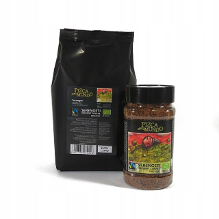 Instantná káva -  Rozpustná káva 250g Organická - ECO - Fair Trade