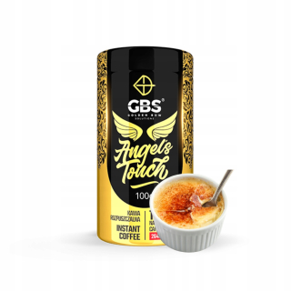 Instantná káva -  Rozpustné kaviarne Gbs 5xkofeina crème brûlée