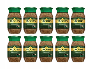 Instantná káva -  Rozpustné kávy jacobs Kronung 10x200g
