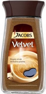 Instantná káva -  Instantná káva JACOBS zamat 200g