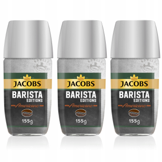 Instantná káva -  Rozpustné kávy jacobs barista Americano 3x155g