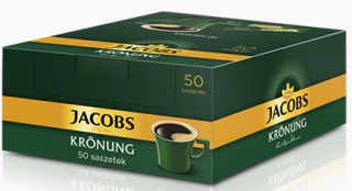 Instantná káva - Rozpustná kaviareň Jacobs Kronung 50x1,8G