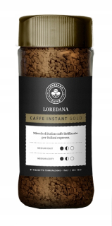 Instantná káva - Rozpustná coffee lordana zlato 100g