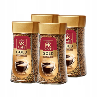 Instantná káva -  Instantná káva MK Cafe Gold sada 4x175g