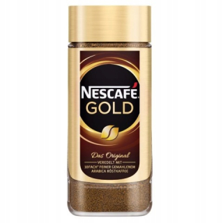 Instantná káva - Rozpustná káva NESCAFE GOLD 200G z Nemecka