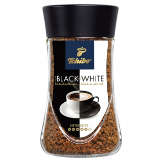 Instantná káva -  Rozpustná káva Tchibo Black & White 200g