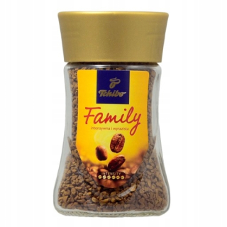 Instantná káva -  Rozpustná Coffee Tchibo Rodina 200g