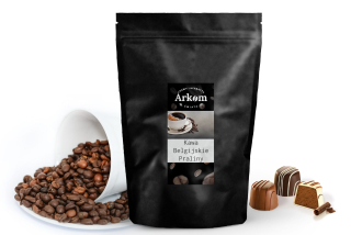 Zrnková káva -  Chuť kávu - belgické pralinky 1 kg