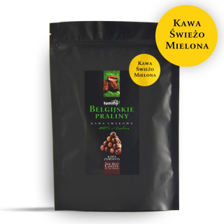 Káva mletá -  Káva vločky Belgické pralininky Mielona Arabica