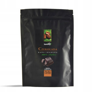 Zrnková káva - Aromatizovaná káva Zrná mliečnej čokolády 250g