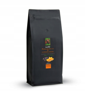 Káva mletá - Chuť čokoládová čokoláda - oranžová 1kg zem