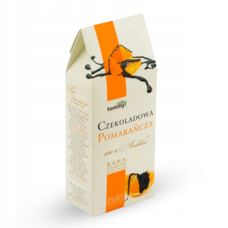 Káva mletá -  Aromatizovaná káva Chocolate Orange BOX 200g mletá