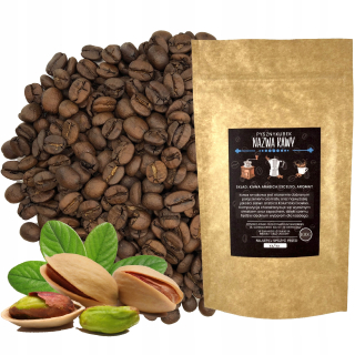 Zrnková káva - Káva s príchuťou PISTACHIO 250G arabica expresívna