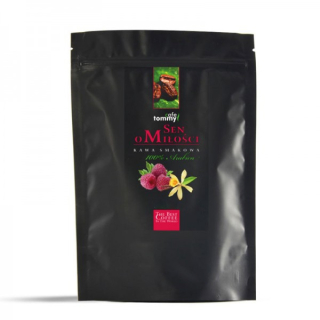 Káva mletá - Chuť Coffee Vanilla Malina Mielona Arabská 250g