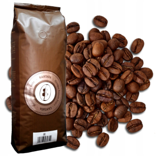 Zrnková káva - Ochutená Káva vanilka Grainy Arabica 1kg