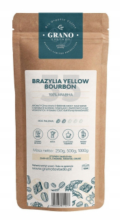 Káva mletá -  Káva, stredne namletá. BRAZÍLIA YELL.BURBON 250