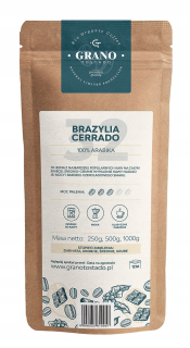 Káva mletá -  Káva uhlopriečne. Branotostado Brazília Cerado 250g