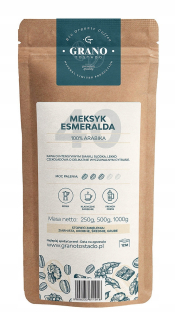 Káva mletá - Ocenil kávu. Miel. Grantostado Mexiko Esmeralda 500