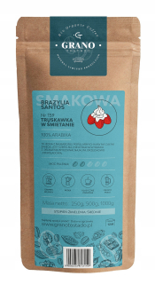 Káva mletá - Káva uhlopriečne. Strawberry Branotostaldo v 1000
