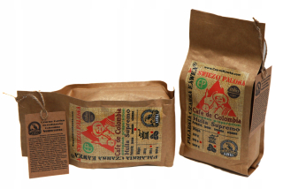 Zrnková káva - Čerstvo pražená káva Cafe de Colombia Supremo 1kg