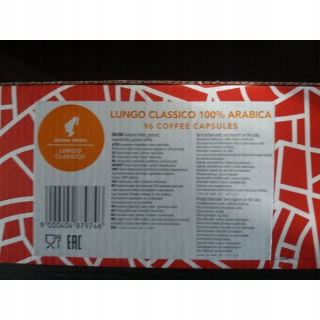 Kávové kapsule - Káva v kapsule Julius Meinl Lungo 96 ks