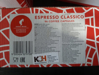Kávové kapsule - Kávové kapsule Julius Meinl, systém Lavazza Blue