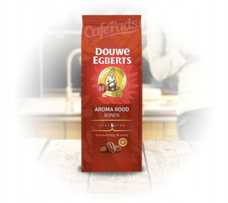 Zrnková káva - Zrná Coffee Douwe Egberts AROMA ROOD 500G NL / FV
