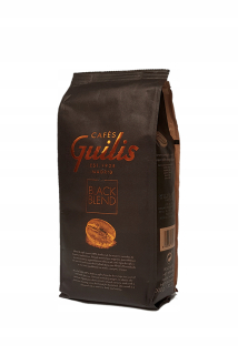 Zrnková káva -  Káva Beans 100% Arabica 1kg Cafés Guilis Black