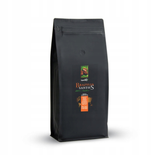 Zrnková káva - Káva Beans 100% Arabica Brazília Santos 1 kg