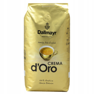 Zrnková káva -  Káva Beans 100% Arabčina Crema Oro Dallmayr 1KG