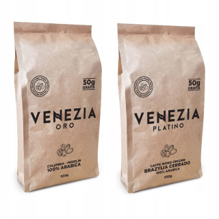 Zrnková káva -  Kávové zrná 1100 g ČERSTVO PRAŽENÉ Arabica 100%