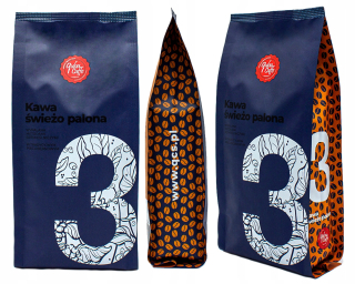 Zrnková káva -  Káva Beans 250g No.3 Poľsko Paliarnia čerstvé